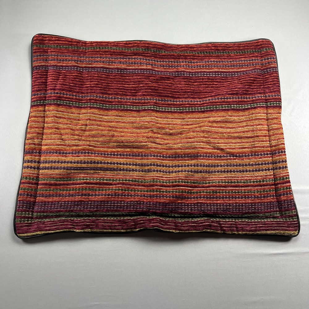 Croscill Southwestern Queen Pillow Shams Multicolor Textured Chenille (24"x 30")